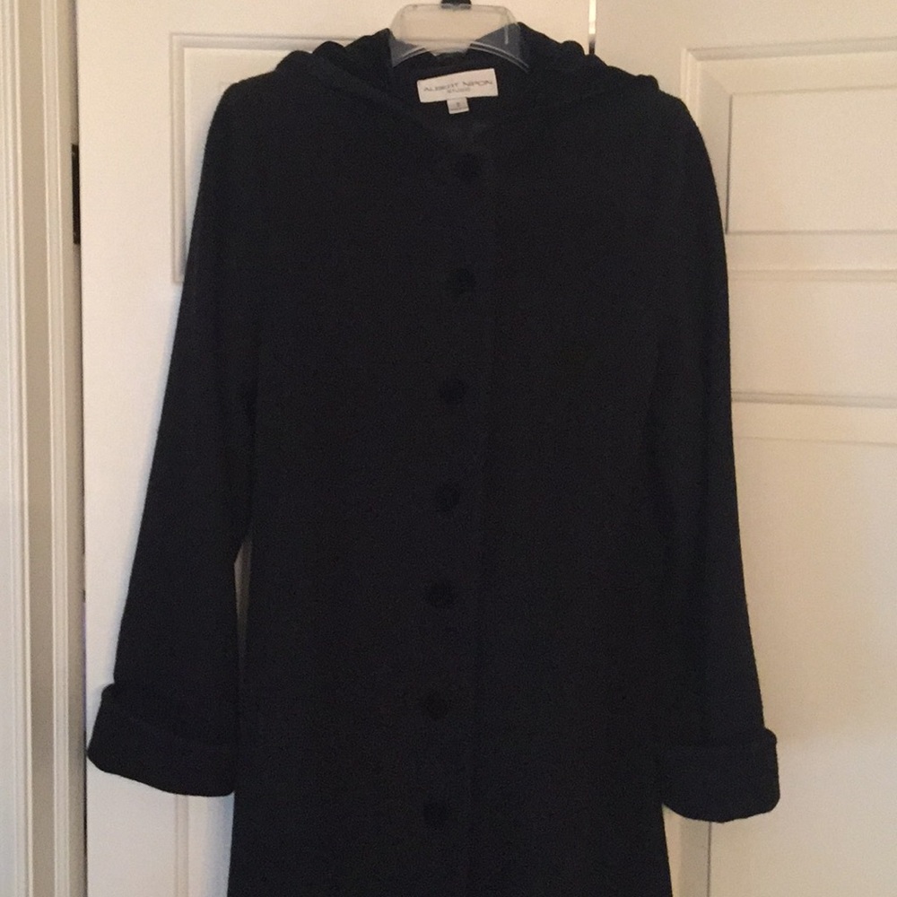 Black dress coat